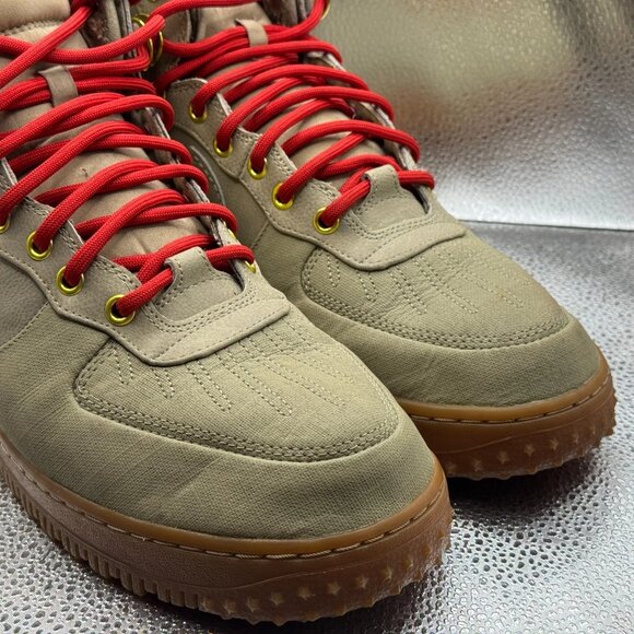 Size 10 Nike Air Force 1 Duckboot Bamboo High Top Mens Athletic Shoes 444745-203 main image 11